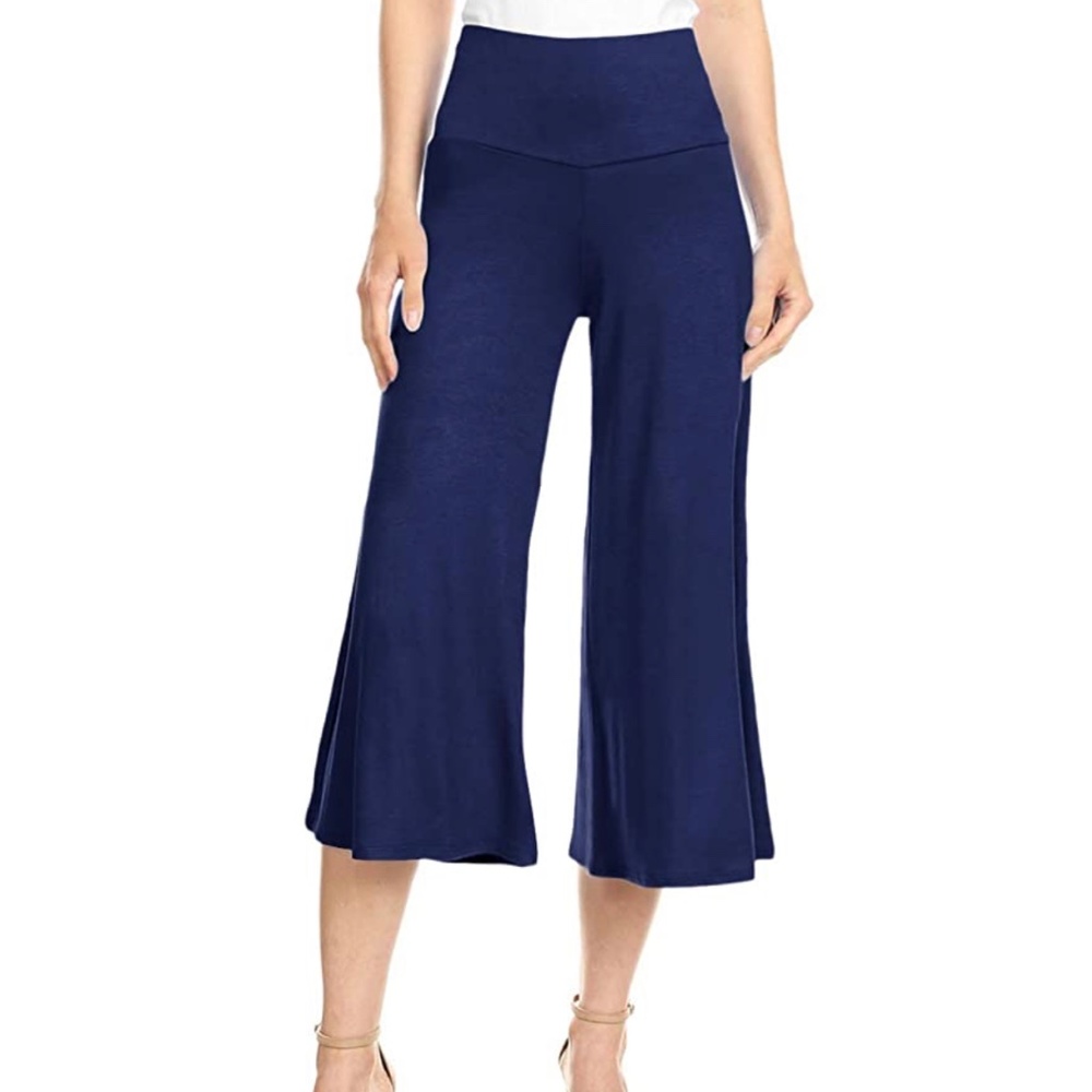 High Waisted, Wide Leg Palazzo Pants - NWT
